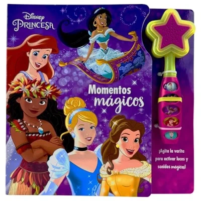 Imagen de MOMENTOS MÁGICOS. PRINCESAS DISNEY. LIBRO CON VARITA MÁGICA (MAGIC WAND)