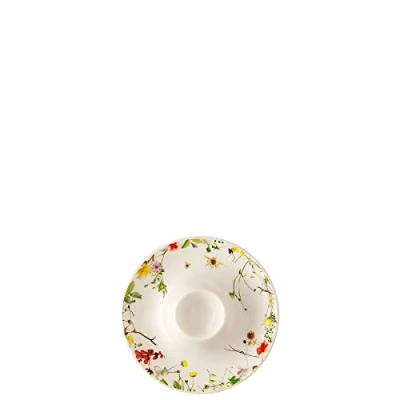 Imagen de Rosenthal Huevera con Estante Fleurs Sauvages 13,6 cm Gafas de Cristal SAUV, Hueso China