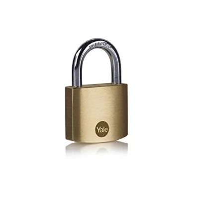 Imagen de Yale Y110B/40/122/1B Candado de Seguridad Latón Latonado 40 mm Arco Corto Y110B Caja