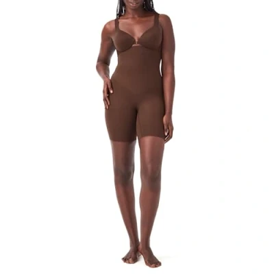 Imagen de Spanx Higher Power Short, Ropa Interior Modeladora Mujer, Marrón (Chestnut Brown), L