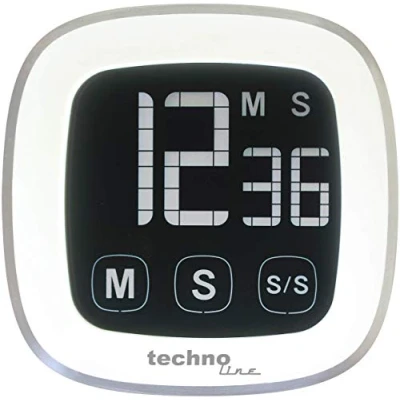 Imagen de Technoline kt 400 contaminuti digitale, plastica, bianco, 7.6 x 2.5 cm