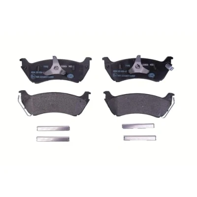 Imagen de HELLA 8DB 355 008 671 Juego de pastillas freno con avisador acústico desgaste accesorios MERCEDES BENZ: Clase ML