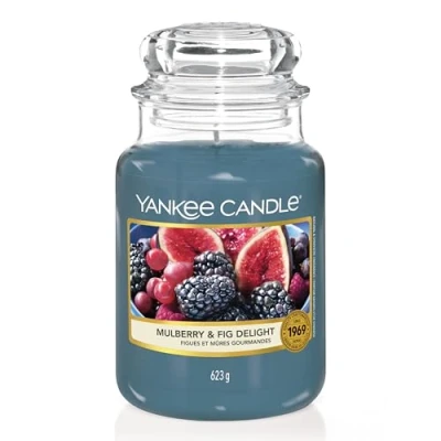 Imagen de Yankee Candle vela en tarro grande, Mulberry &amp; Fig