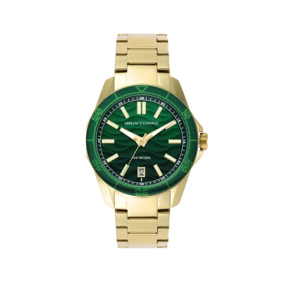 Imagen de Armani Exchange Quartz HAND DATE 44MM Reloj, Hombre, Talla: One Size, Stainless steel gold