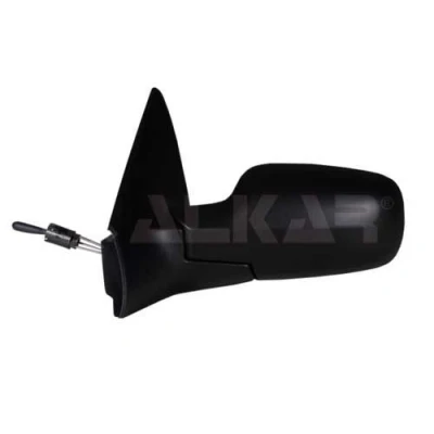 Imagen de Espejo retrovisor Alkar 6134228 derecha con sensor de temperatura, Ajuste por cable, convexo para vehíc. volante a la izquierda RENAULT: MEGANE 2