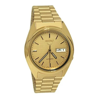 Imagen de Seiko Reloj 5 Snxl72k1 Hombre Dorado, Pulsera, Pulsera