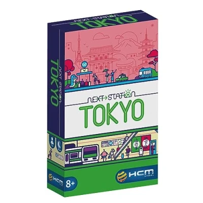 Imagen de HCM Kinzel Metropolitana Next Station Tokyo Sucesor nominado Juego Flip &amp; Write Nuevas líneas subterráneas para el Turismo de Tokio Habilidad y Estrategia Alemán 55214, Multicolor, S