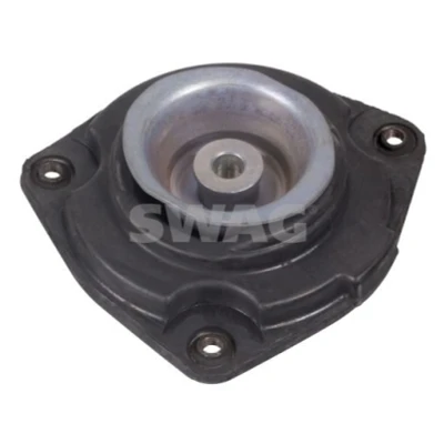 Imagen de SWAG 82 10 2287 Copela de amortiguador Eje delantero, izquierda sin rodamiento bolas Caucho NISSAN: Qashqai / Qashqai+2 I