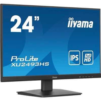Imagen de iiyama XU2493HS B6 24&quot; Panel IPS, 1920x1080100Hz, 4ms, 250cd/m², Altavoces, HDMI, DisplayPort (23,8&quot; Vis), Altura no Regulable