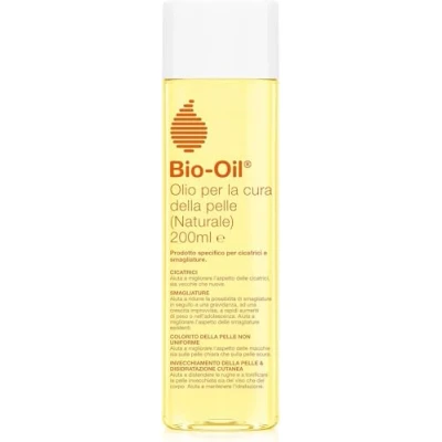 Imagen de Bio Oil Aceite natural para el cuidado de la piel estrías, cicatrices, seca y manchas cutáneas, 200 ml