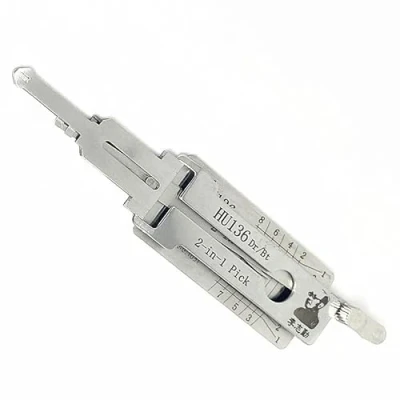 Imagen de HU136 Dr/Bt LiShi 2 en 1 Lock Pick and Decoder, lector de llaves coche, herramientas profesionales cerrajero automático