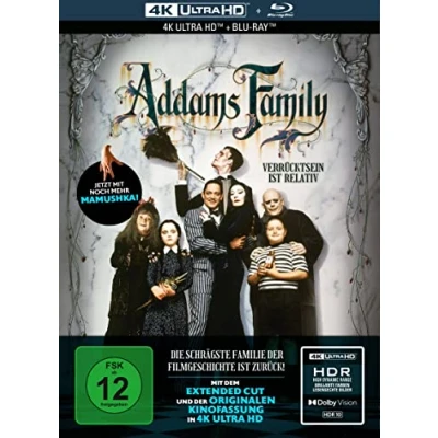 Imagen de Addams Family 2 Disc Limited Collector&#039;s Edition im Mediabook (4K Ultra HD) (+ Blu ray) [Alemania] [Blu ray]