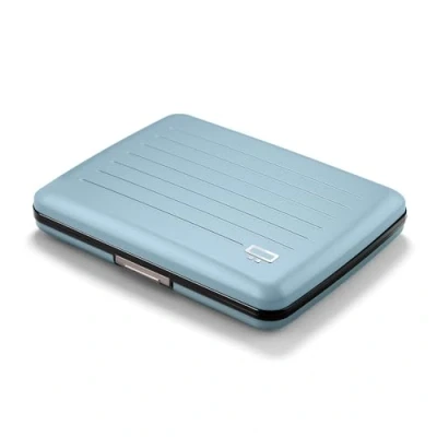 Imagen de ÖGON DESIGNS Cartera de Aluminio Smart Case V2 Large Compartimento Oculto para Monedas y Billetes Protección RFID Capacidad 10 Tarjetas