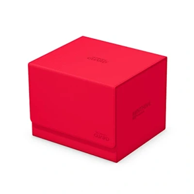 Imagen de Ultimate Guard Minthive 30+, funda magnética para 30 tarjetas magnéticas, almacenamiento perfecto graduadas, rojo, cierre seguro y mecanismo de a presión