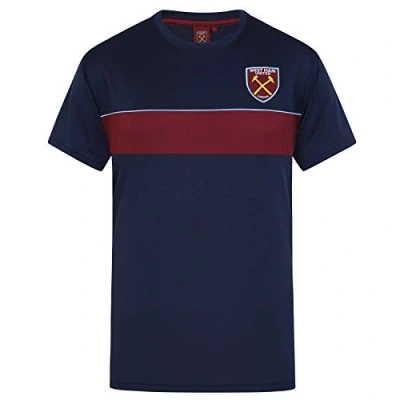 Imagen de West Ham United FC Camiseta Oficial de Entrenamiento para Hombre Poliéster Azul Marino L
