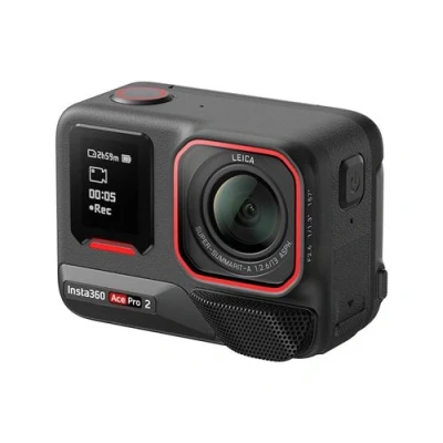 Imagen de Cámara deportiva Insta360 Ace Pro 2, 4K, 180 minutos Autonomía, Negro