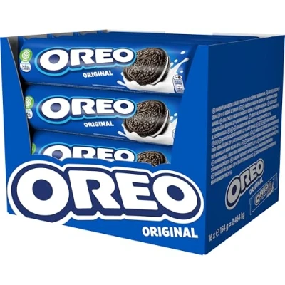 Imagen de Oreo Original Galletas de Cacao Rellenas Crema Sabor Vainilla 154g Pack 16