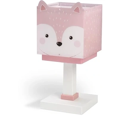 Imagen de Dalber Lámpara infantil de Mesilla Escritorio Little Fox Zorro Rosa Animales, 64581, E14