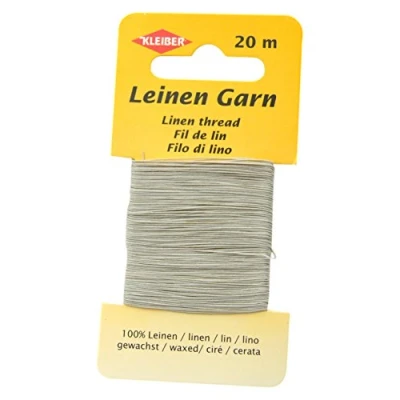 Imagen de Kleiber Hilo de Lino, 11,8 x 6,2 0,4 cm, Color Gris Claro