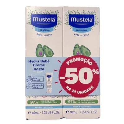 Imagen de Mustela Bebe Hydra Cr 2X40Ml 80 ml