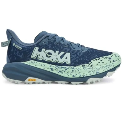 Imagen de HOKA Speedgoat 6 Zapatillas de trail running, Mujer, Talla: 36 2/3, Thunder cloud/mint fluorite Zapatos