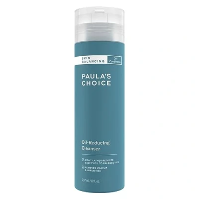 Imagen de Paula&#039;s Choice SKIN BALANCING Limpiador Facial Reductor de Grasa Combate las Imperfecciones &amp; los Puntos Negros Elimina el Maquillaje con Aloe Vera Pieles Mixtas a Grasas 237 ml