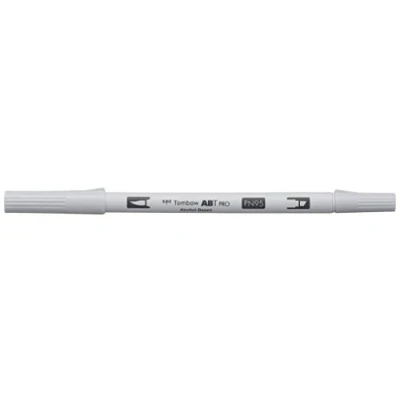 Imagen de Tombow ABT PRO Rotulador base Alcohol Doble Punta Pincel Para Dibujo, Pintura, Escritura Uso Doméstico y Profesional Color Cool Gray