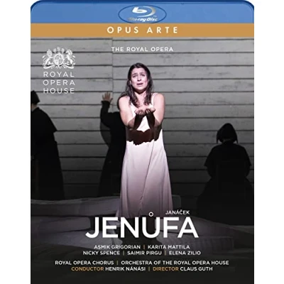 Imagen de Janacek: Jenufa [Asmik Grigorian; Elena Zilio; Nicky Spence; Royal Opera House; Henrik Nánási] [Opus Arte: OABD7302D] [Blu ray] [Reino Unido]