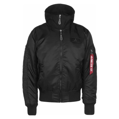 Imagen de ALPHA INDUSTRIES MA 1 D Tec SE Chaqueta, Negro (Black/Black 515), M para Hombre