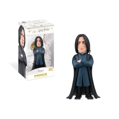 Imagen de BANDAI Minix Figura De colección 12 cm, Harry Potter, Snape, Coleccionables para Exhibición, Idea Regalo, Juguetes Niños y Adultos, Fans TV (MN18512)