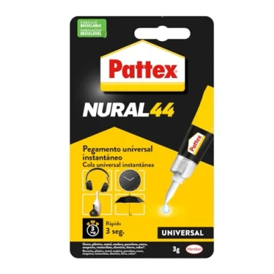 Imagen de Pattex Nural 44 Pegamento Universal Instantáneo (secado 3 min) 3gr