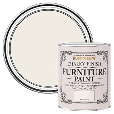Imagen de Rust Oleum RO0070002G1 Pintura De Chalky Finalizar Muebles Blanco Antiguo 750Ml