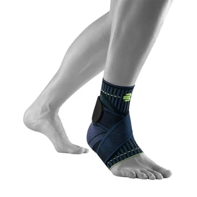 Imagen de BAUERFEIND tobillera unisex con 1 para deportes como fútbol, fitness y correr, no se dobla gracias al vendaje de tobillo, negro, M