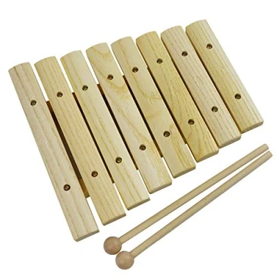 Imagen de a Star Wooden 8 Note Xilófono Soprano Diatónico con dos batidores de madera C6 C7
