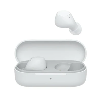 Imagen de Auriculares True Wireless Sony WFC510W, Ligeros, Bluetooth, Conexión multipunto, Sonido ambiente, Spotify Tap, Carga rápida, 22h, IPX4, Blanco