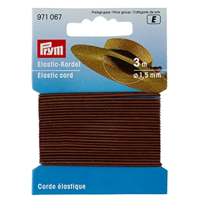 Imagen de Prym Brown (1.5 mm, 3m) Cable elástico 1 Unidad