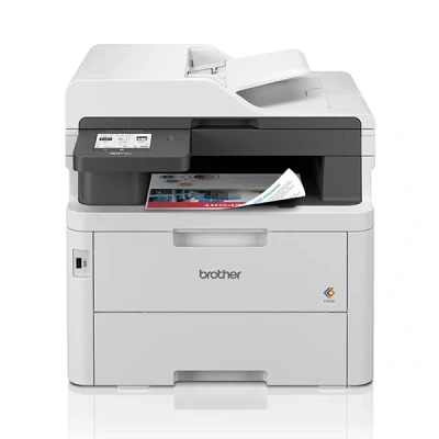 Imagen de Impresora multifunción Brother MFCL3760CDW, Láser, 26 ppm en color y monocolor, WiFi, Doble cara, Gris