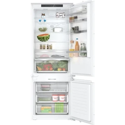 Imagen de Bosch Frigorífico combi integrable, Serie 4, NoFrost, Home Connect, VitaFresh XXL, Muy Silencioso, Cierre SoftClose, Blanco, KBN96ADD0
