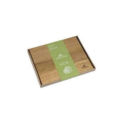Imagen de Gerlach Tabla de cortar (madera roble, 30 x 24 2,5 cm), color negro
