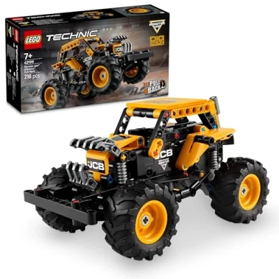 Imagen de LEGO Technic Monster Jam DIGatron con Motor de Carga Manual Juguete, Camión Monstruo para Espectáculo Truck, Vehículo Acrobacias, Regalo Niños y Niñas 7 Años o Más 42199