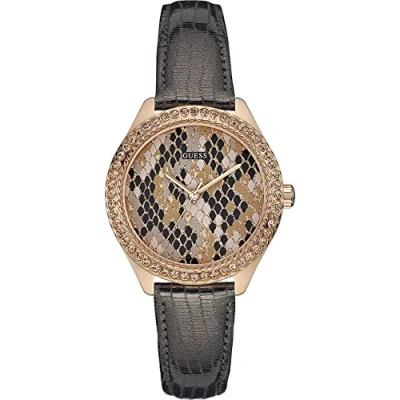 Imagen de Guess Reloj Análogo clásico para Mujer de Cuarzo con Correa en Acero Inoxidable W0626L2
