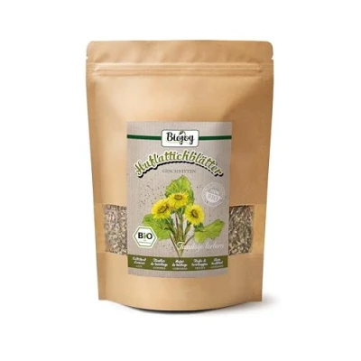Imagen de Biojoy Hojas de Tusilago BÍO (250 g), secadas y cortadas, ideal para Infusión (Tussilago farfara)