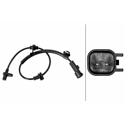 Imagen de HELLA 6PU 358 218 771 Sensor de ABS con pinza/grapa Hall 2 527 FORD: Mondeo 5, 5 Kombi, S Max Mk2