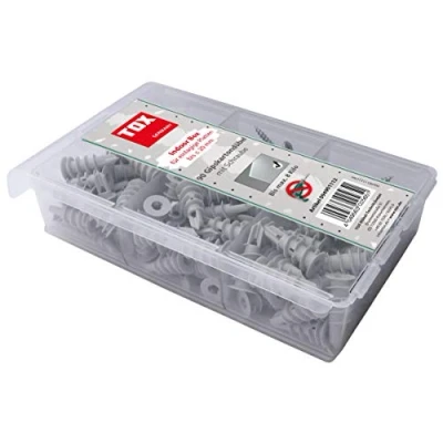 Imagen de TOX Taco para placas de yeso Spiral Surtido Caja Indoor, 180 uds, 1 pieza, 094901112