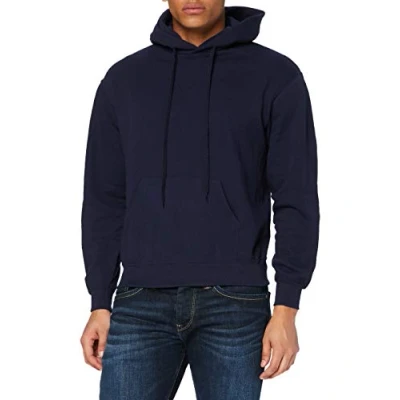 Imagen de Fruit of the Loom SS026M, Sudadera con capucha Para Hombre, Azul (Deep Navy), Medium
