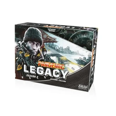 Imagen de Asmodee Pandemic Legacy: Temporada 2 (Caja Negra), Edición Italiana
