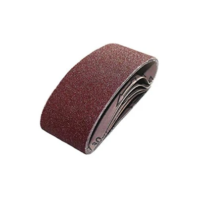 Imagen de 10 bandas de lijado tejido 100 x 610 mm, para lijadora banda grano 40/60/80/120/180 papel lija, mezcla lijado, lija