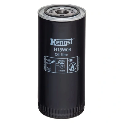 Imagen de HENGST FILTER H18W08 Filtro de aceite 1 12 UNF enroscable