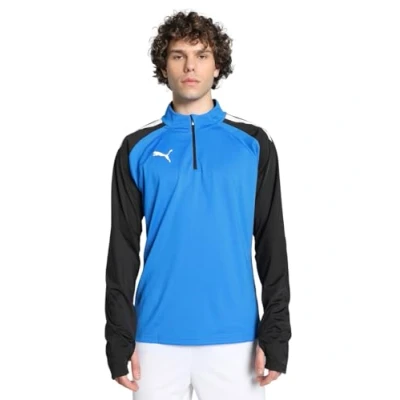 Imagen de Puma Teamliga Camiseta de manga larga, Hombre, Talla: XXL, Electric blue lemonade