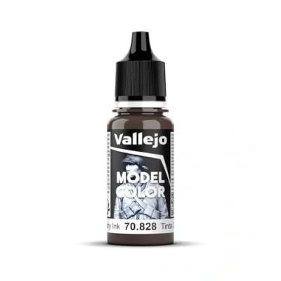 Imagen de Vallejo Model Color Pintura Acrílica Marrón (Wood Grain) Acabado Mate, 18 ml. Autonivelante y Sistema BSL para Modelismo Figuras
